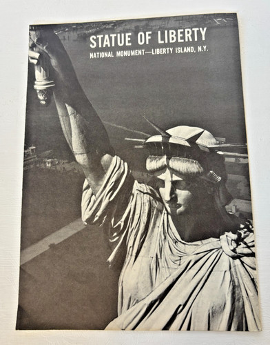 Statue liberty brochure - of,
